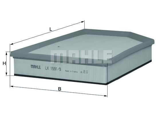 WILMINK GROUP Ilmansuodatin WG1215962